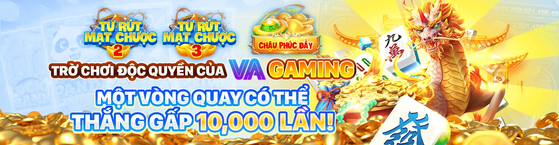 Hình ảnh banner khuyến mãi gửi tiền lần đầu độc quyền tại VE88